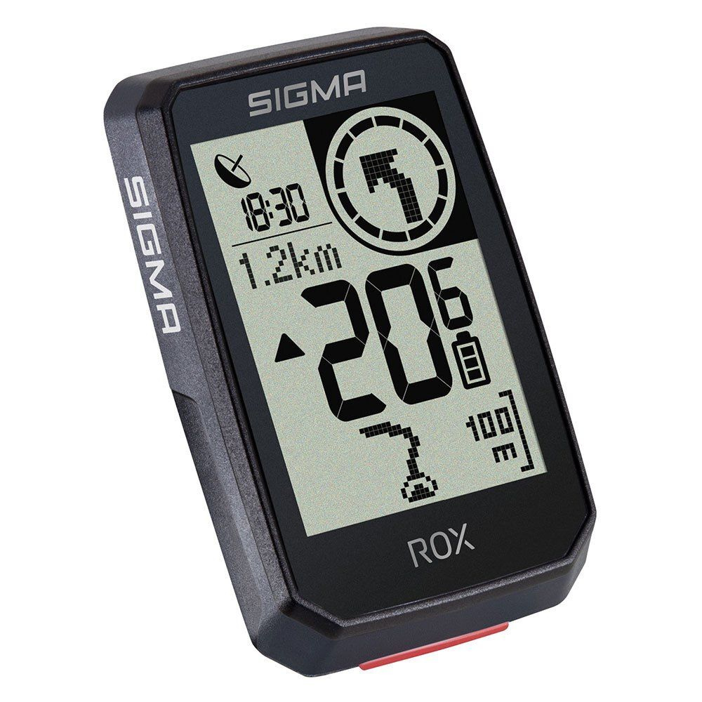 Велокомпьютер ROX 2.0 (Black) 14 функций, GPS, BLUETOOTH (Android, IOS) черный SIGMA NEW  #1