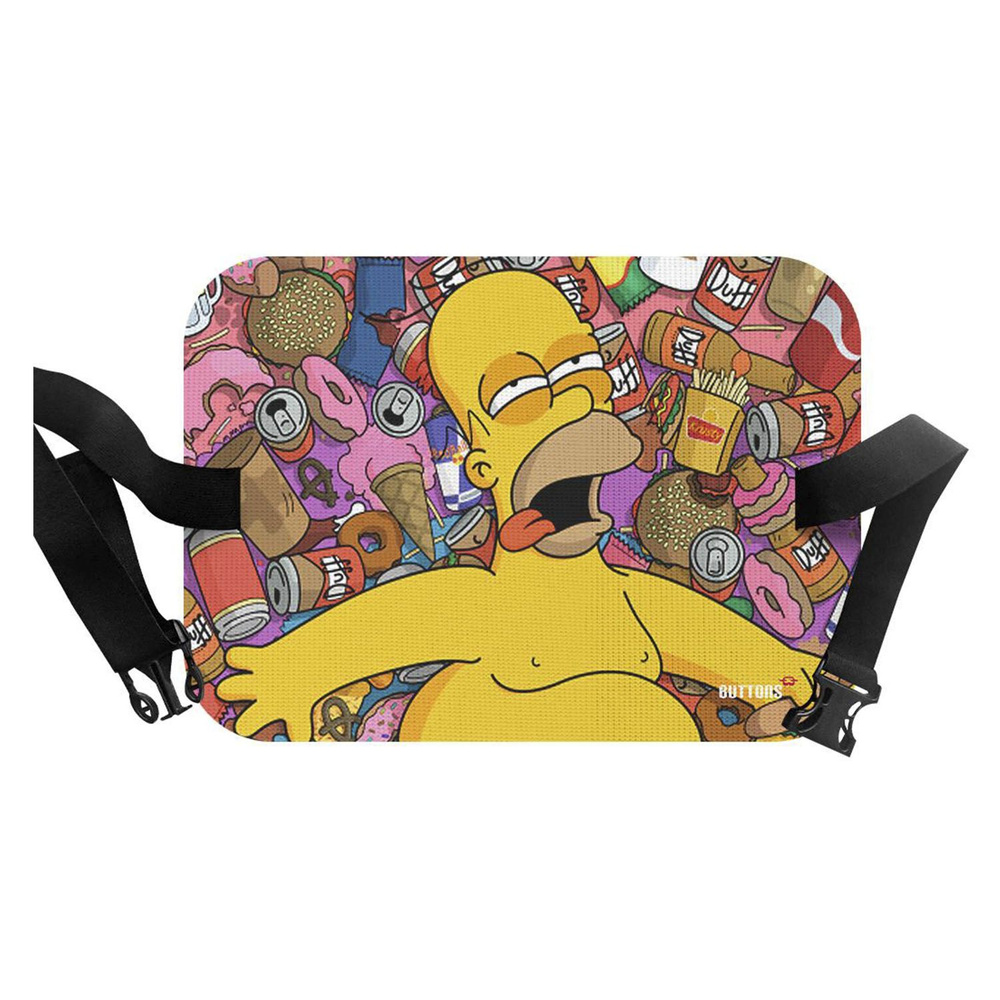 Сидушка Buttons Homer Simpson Черный (Б/Р:one Size) #1