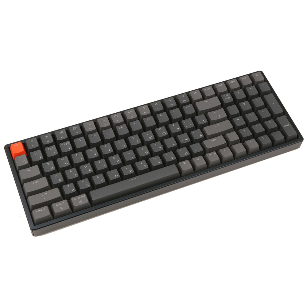 Клавиатура Keychron K4 Gateron G pro Red, RGB, Hot-Swap, Black, USB #1