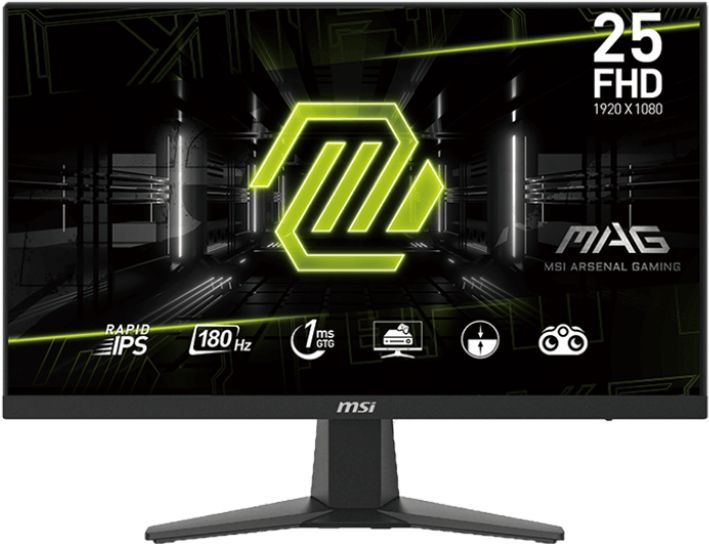 MSI 24.5" Монитор 9S6-3BC11H-020, черный #1