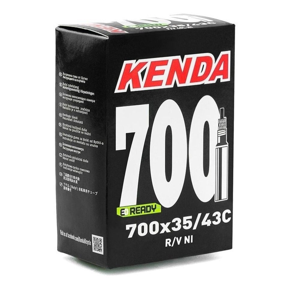 Велокамера Kenda 28" 700 x 35/43C, F/V 48 мм ниппель Presta, 28 х 1,35 - 1,75 E-Ready  #1