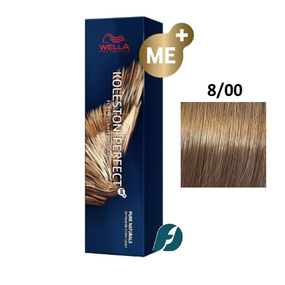 Wella Professionals Koleston Perfect ME+ 8/00 Краска для волос - Светлый блонд натуральный интенсивный, #1