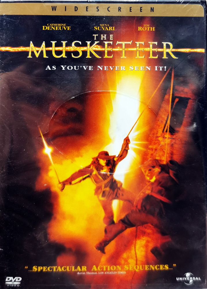 The Musketeer - Мушкетер, 2001, (реж. Питер Хаймс) Тим Рот и Катрин Денев, DVD, американское издание #1