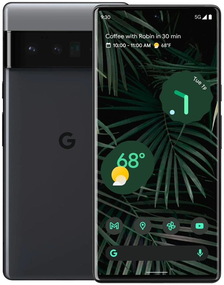 Google Смартфон Смартфон Google Pixel 6 Pro 12/256 ГБ USA, nano SIM+eSIM, stormy black 2/256 ГБ  #1