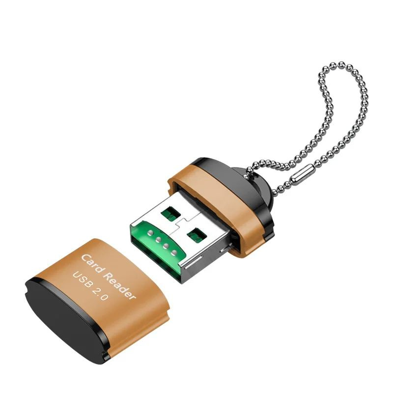 Устройство для чтения карт памяти Mini USB Micro SD TF, 1 шт.высокоскоростной USB-адаптер для аксессуаров #1