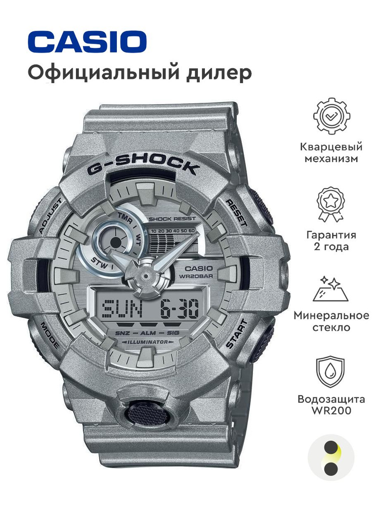 Мужские наручные часы Casio G-Shock GA-700FF-8A #1