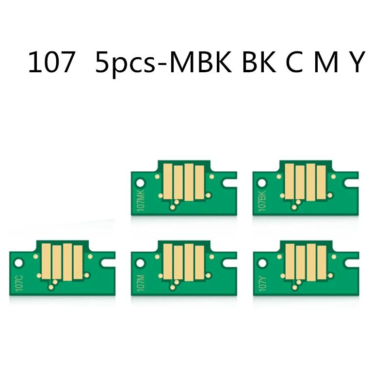 Картридж Canon PFI 107 чипов,Canon IPF670 680 685 770 780 785 принтера., совместимый, Черный матовый #1