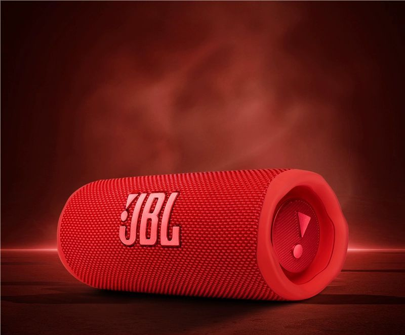 Беспроводная портативная колонка JBL Flip 6, с Bluetooth, красная  #1