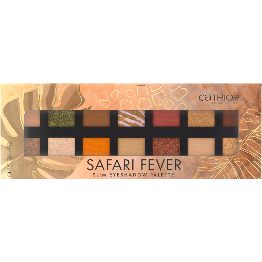 Catrice Палетка теней для век Safari Slim Eyeshadow Palette, тон 010 #1