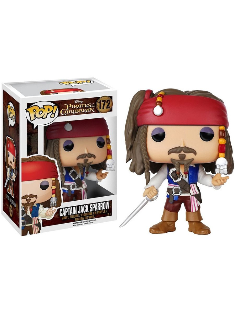 Фигурка POP Pirates of the Caribbean Captain Jack Sparrow (Пираты Карибского моря) #172  #1