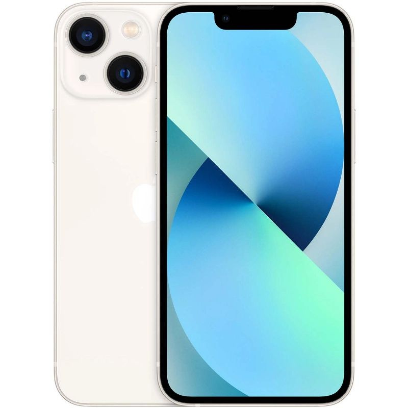 Apple Смартфон Смартфон iPhone 13, 128 Гб, Dual SIM (nano SIM+eSIM), White, белый 4/128 ГБ, белый  #1