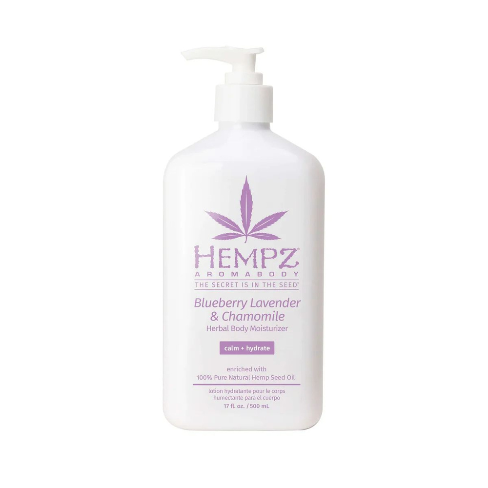 Hempz Молочко для лица и тела Blueberry Lavender & Chamomile 500 мл/ Herbal Body Moisturizer  #1