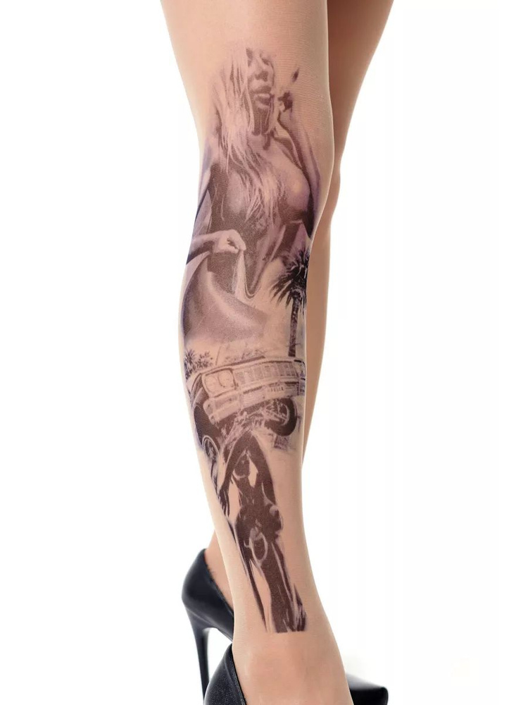 Колготки Stop Tattoo, 40 ден, 1 шт #1