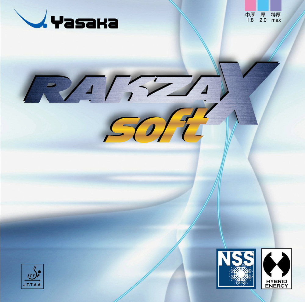 Накладка YASAKA Rakza X Soft, черная, max #1