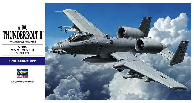 Штурмовик ВВС США A-10C THUNDERBOLT II (1/72) 01573 Hasegawa H-E43 #1