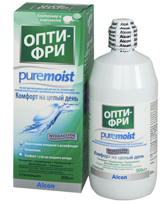 Раствор Opti Free Pure Moist 300ml #1