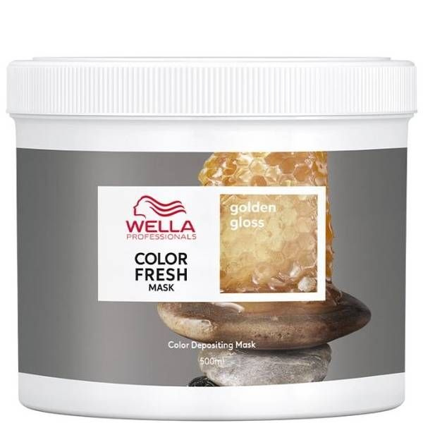 Wella Professionals Оттеночная маска для волос Color Fresh Золотой блеск/ Golden Gloss, 500мл  #1