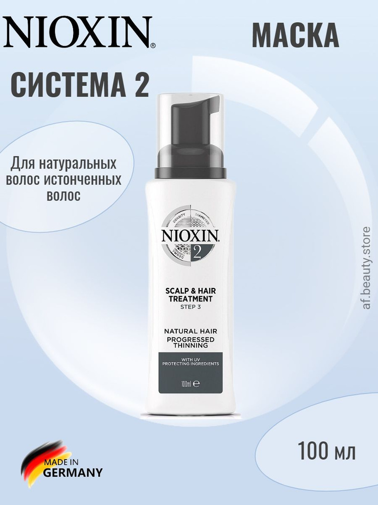 NIOXIN System 02 Scalp Treatment - Питательная маска (Система 2) 100 мл #1