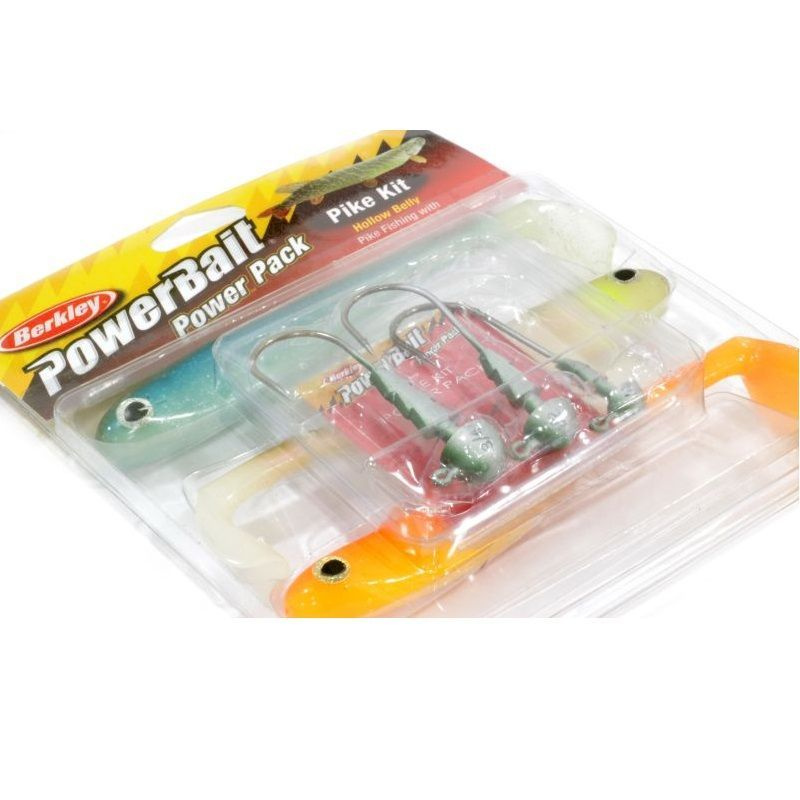 Набор приманок Berkley Powerbait Pike Hollow Belly pro pack #1