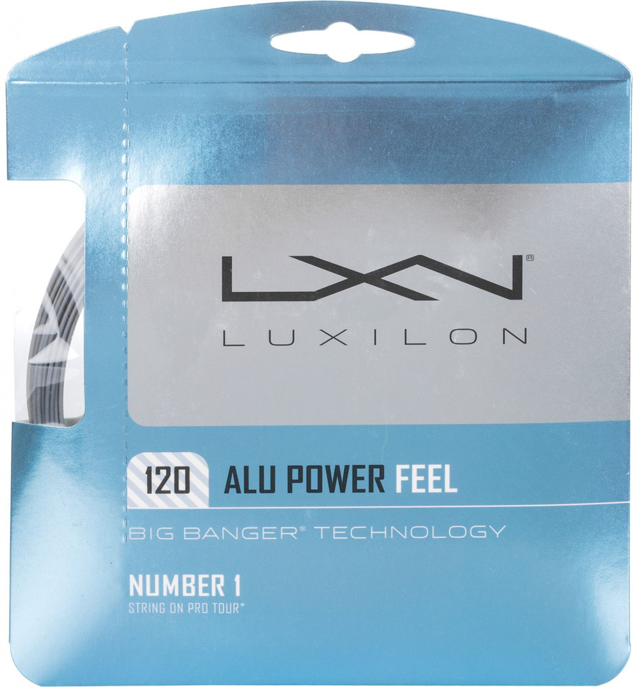 Струна теннисная Wilson Alu Power Feel 120 1.20 серый #1