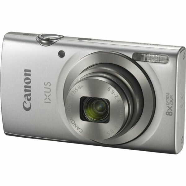 Canon Компактный фотоаппарат Фотоаппарат IXUS 185, серебристый, серебристый  #1