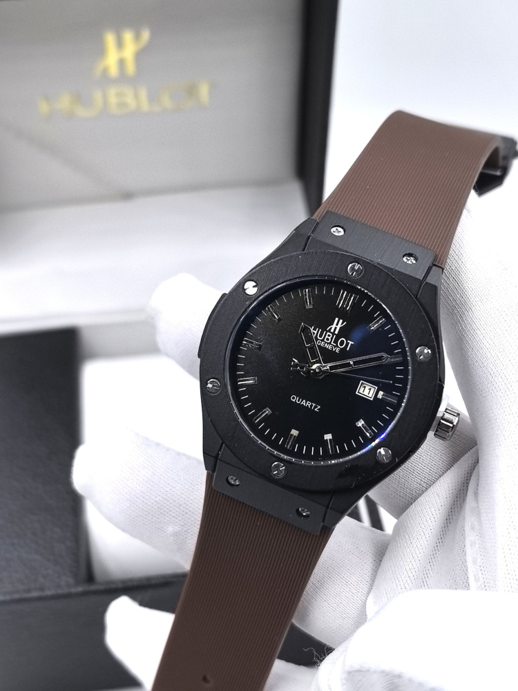 Hublot Наручные часы металлические с датой Премиум #1