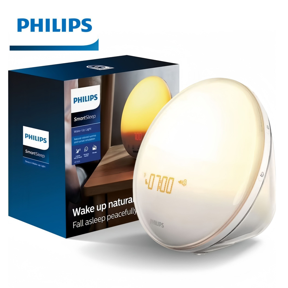 Световой будильник Philips Wake-up Light HF3520/70 #1