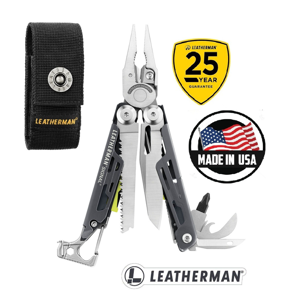 Мультитул LEATHERMAN SIGNAL GRAY #1