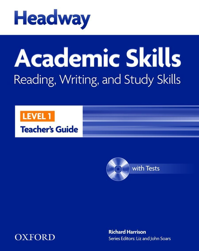 Headway Academic Skills Reading, Writing and Study Skills 1 Teacher's Guide with Tests CD-ROM #1