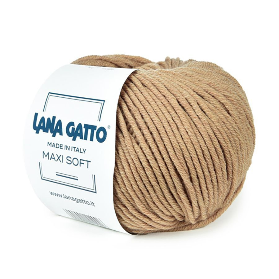 Пряжа Maxi Soft Lana Gatto - 1 моток (50 гр, 90 м), цвет 20693 #1