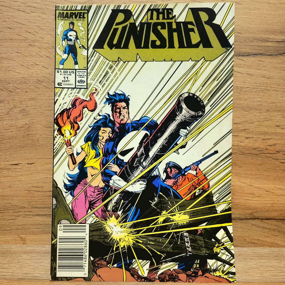 Ретро Комикс Punisher #11. 1988 Год. | Lee #1