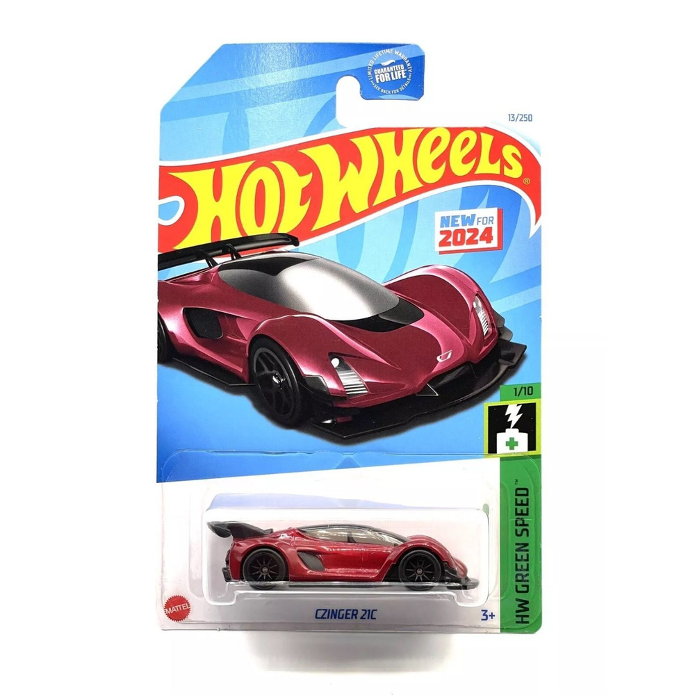 HTC92 Hot Wheels машинка металлическая игрушка коллекционная масштабная модель Czinger 21C Кейс 2024 #1