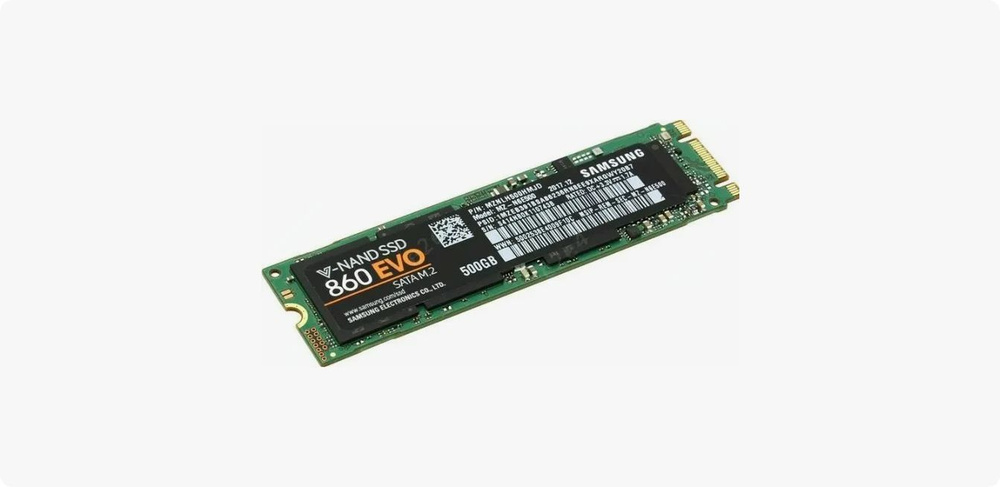 500 ГБ Внутренний SSD-диск Накопитель SSD M.2 2280, 500Gb Samsung 860 EVO (MZ-N6E500BW)  #1