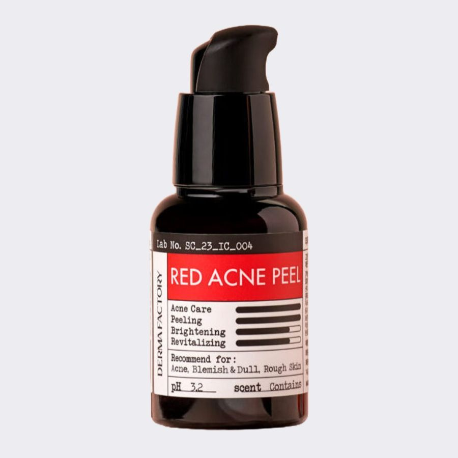 Derma Factory Смываемый пилинг с молочной кислотой Red Acne Peel 30 мл.  #1