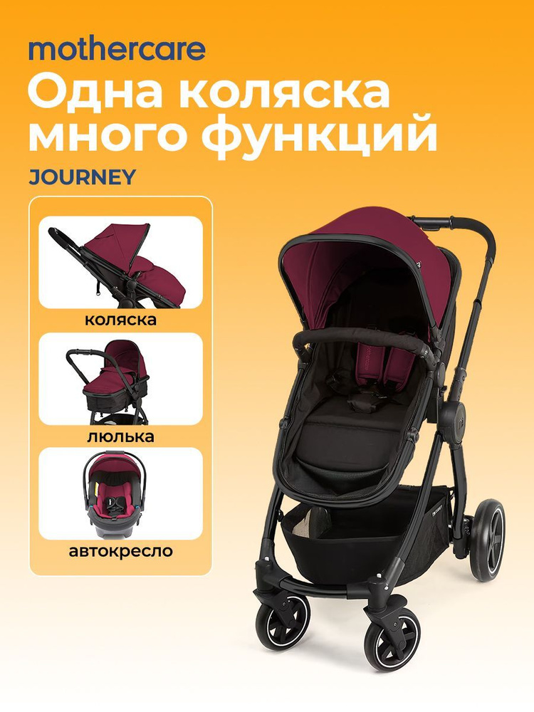 Многофункциональная коляска для детей "Mompush" 3в1. #1