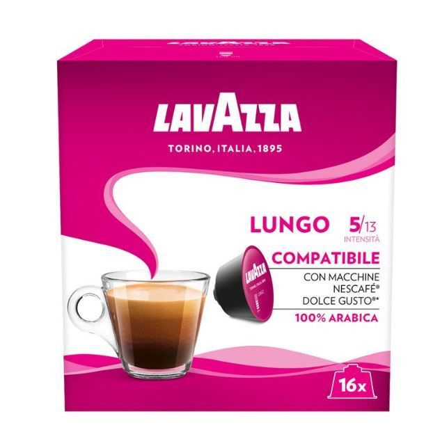 Кофе в капсулах Lavazza Dolce Gusto Lungo, 16 шт #1