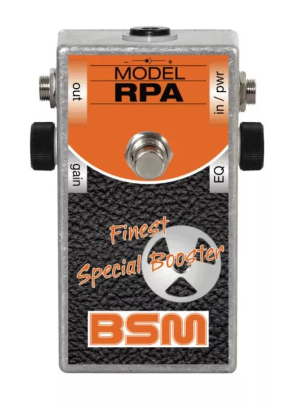 Гитарный бустер BSM Special Signature Booster RPA, Ritchie Blackmores, вставляется между гитарой и усилителем #1