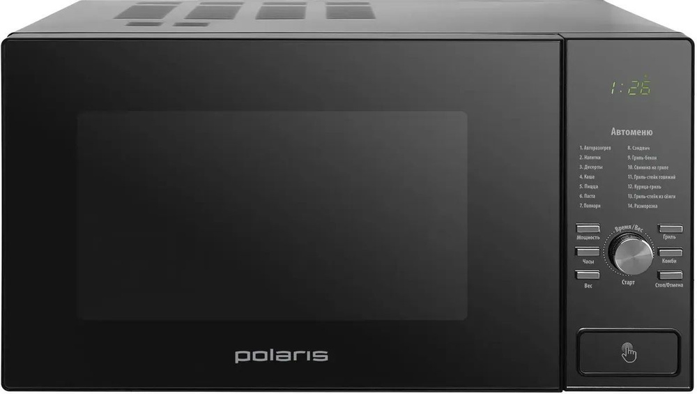 Микроволновая печь Polaris PMO 2303DG, 900Вт, 23л, черный #1