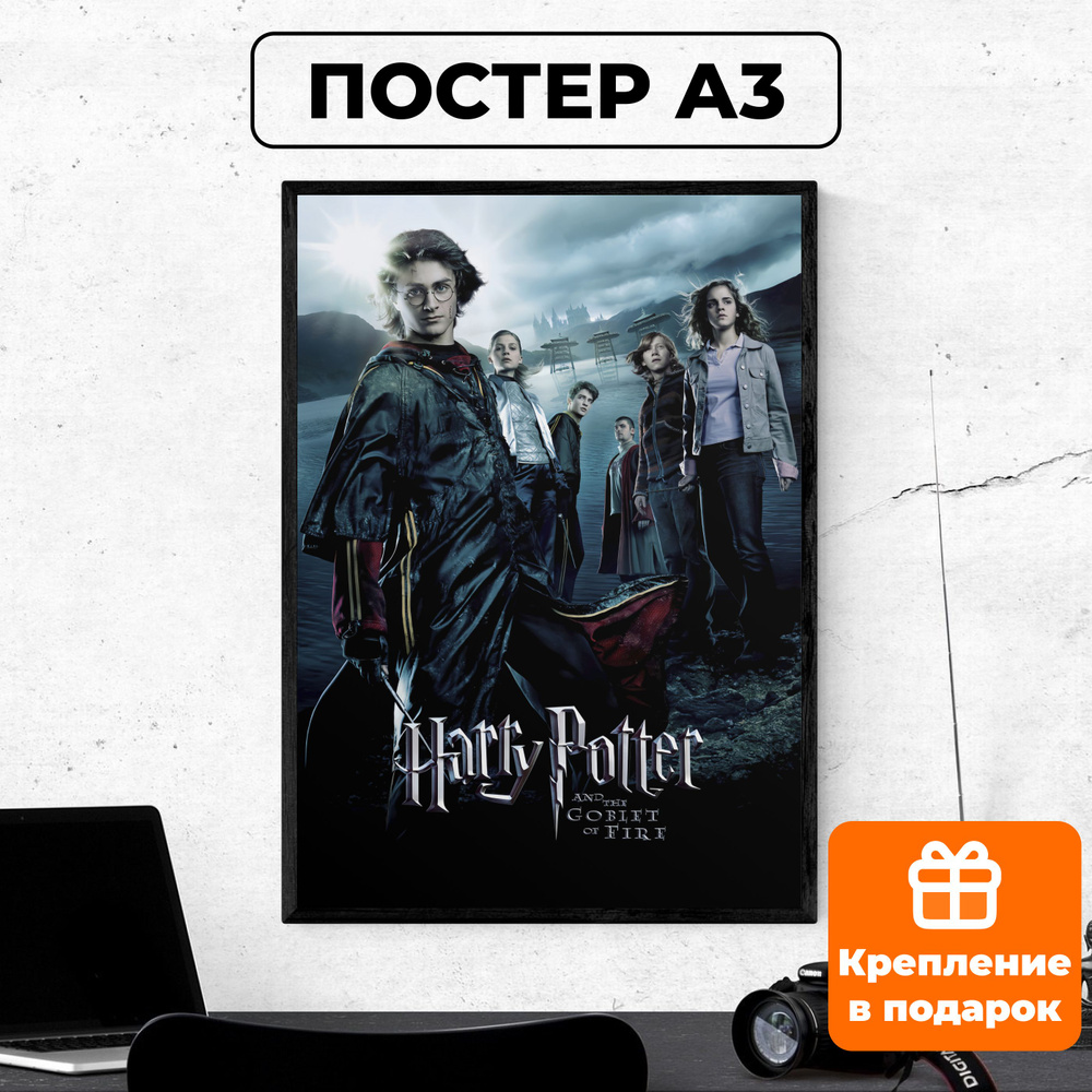 Постер - Гарри Поттер и Кубок огня #1 / картина на стену для интерьера 30х42 см формата А3 без рамки #1