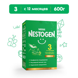 Молочко детское Nestle Nestogen Premium 3, с 12 месяцев, для комфортного пищеварения, 600 г Скидки недели