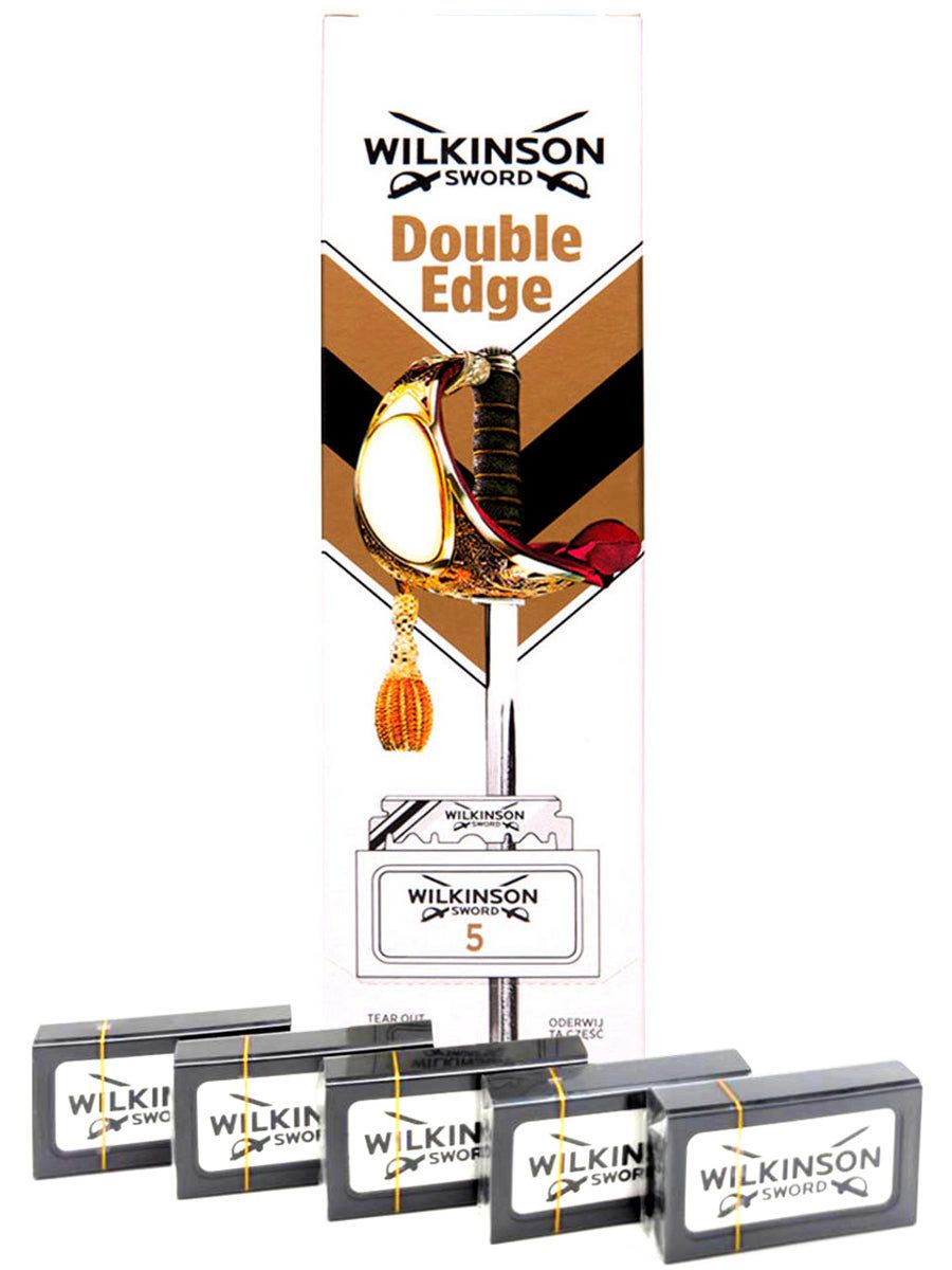 Лезвиядвусторонние,20упаковокпо5лезвий