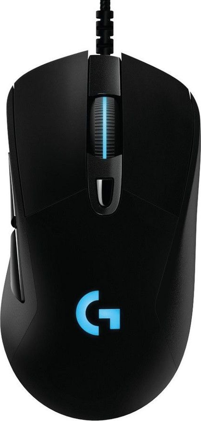 LogitechGG403HeroПроводнаяигроваямышь,черная