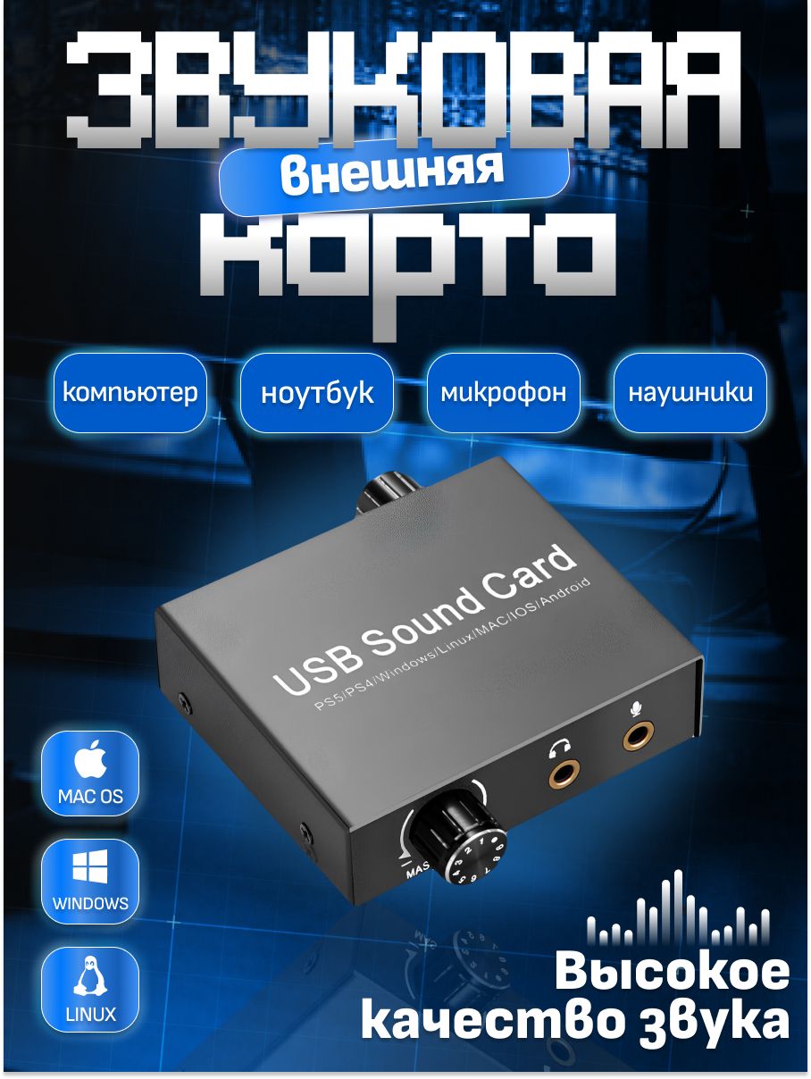 ВнешняязвуковаякартаUSB