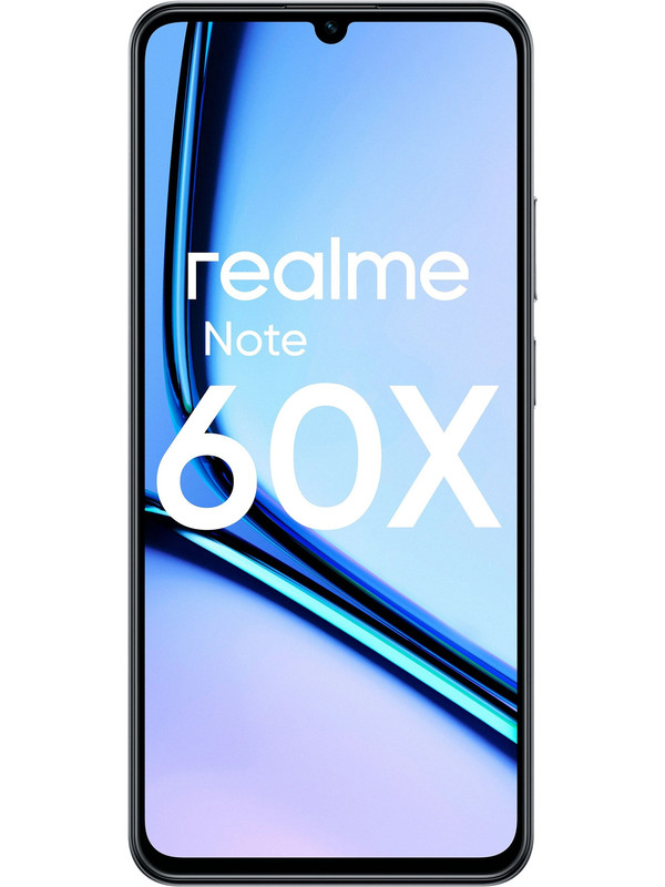 realmeСмартфонNote60xРостест(EAC)4/128ГБ,Nano-SIM,черный