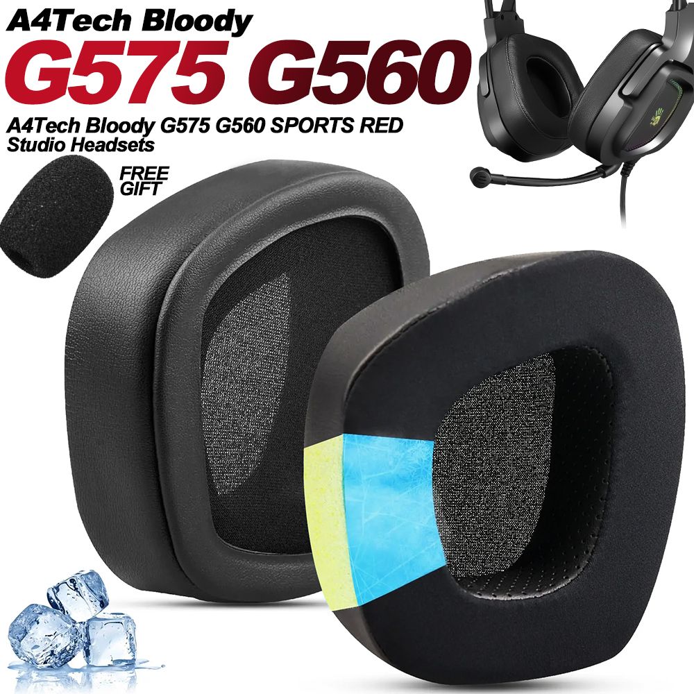 АмбушюрыA4TechBloodyG570G575G560MR575RGBБелковаякожа&пенаспамятью