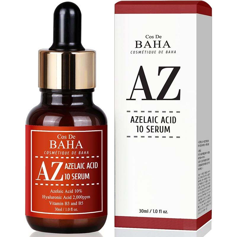 Cos De BAHA Azelaic Acid 10% Serum (AZ) Противовоспалительная сыворотка для лица против акне с азелаиновой #1