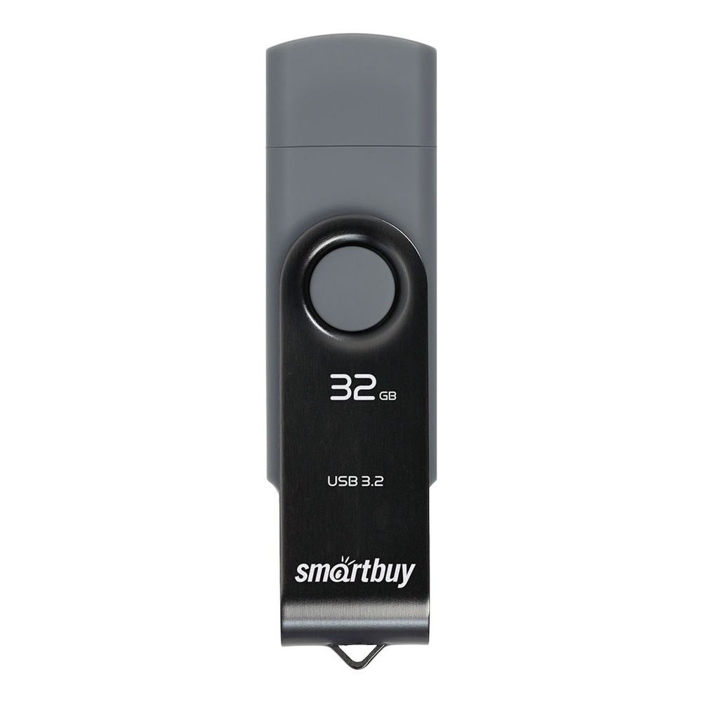 32 ГБ USB Флеш-накопитель usb Smartbuy Twist Dual 3.0, серый #1