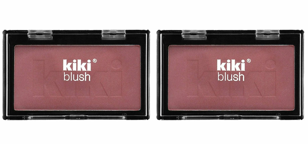 Kiki Румяна для дица Blush, тон 801 Розовый, 2,9 г, 2 шт #1