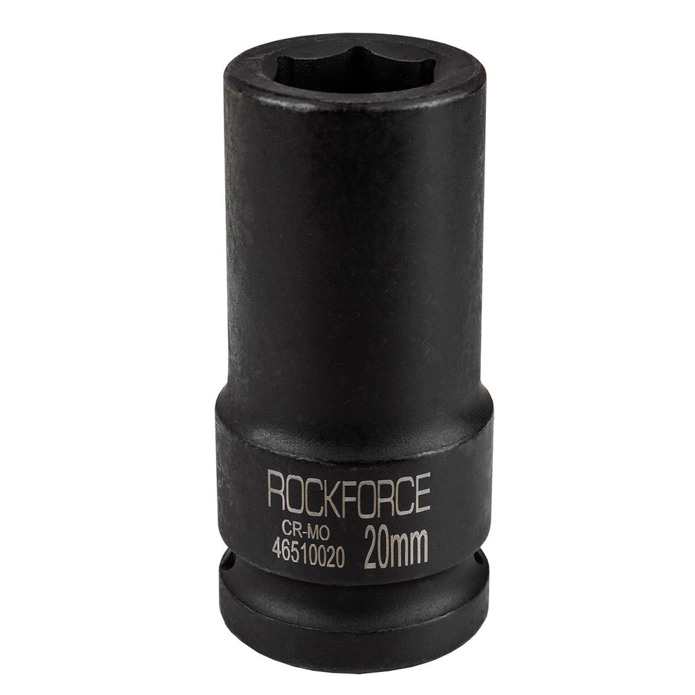 Головка ударная глубокая 3/4'', 20мм (6гр.) RockForce RF-46510020 #1