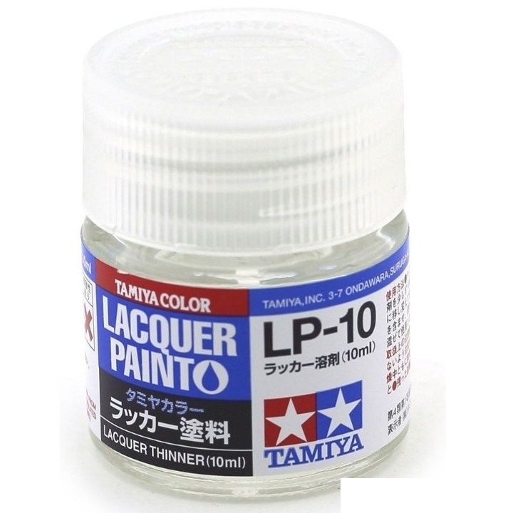 LP-10 Lacquer Thinner (Растворитель для красок LP), 10 мл. Tamiya 82110 #1